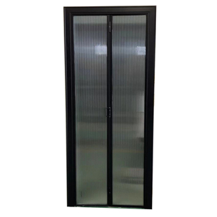 钛镁铝合金厨房折叠门浴室门卫生间门定制钢化玻璃门小户型厕所门