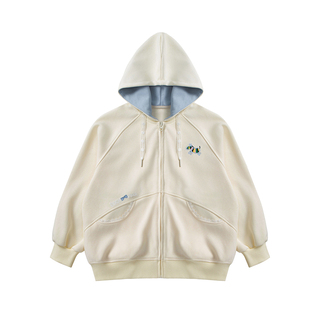 女童连帽外套春秋款巨好看儿童春季上衣洋气中大童春装小女孩衣服