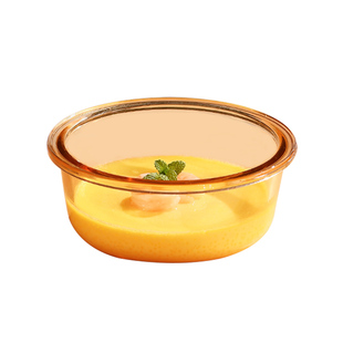 蒸蛋碗辅食玻璃鸡蛋羹蒸碗带盖炖蛊小号婴儿宝宝蒸蛋羹专用碗蒸蛊