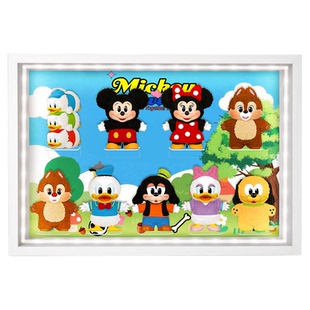 POPMART泡泡玛特米奇家族萌在一起挂件系列手办盲盒收纳展示盒