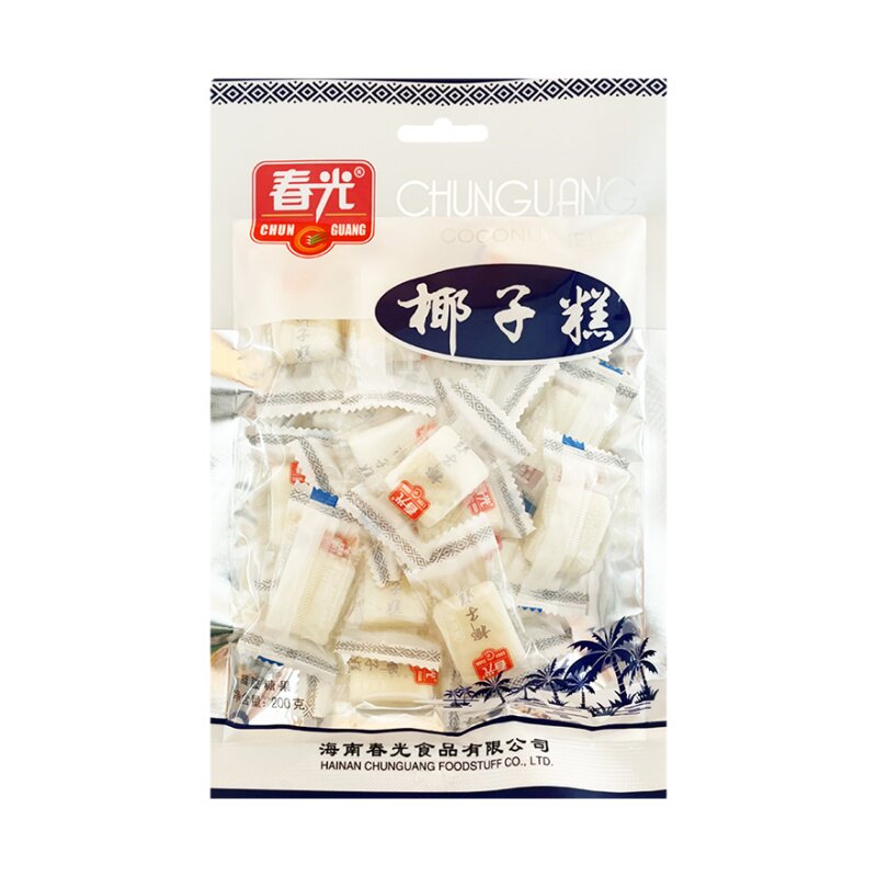 春光椰子糕200g椰糯糕Q弹糕点