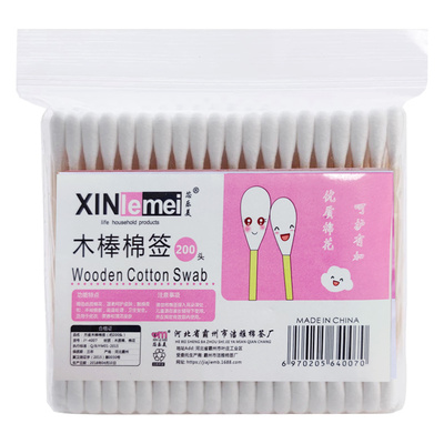 双头棉签不易断棉棒化妆用
