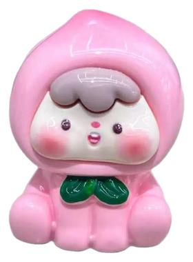 可爱多妹水果崽桌面车载树脂摆件diy手工饰品挂件玩具儿童礼物