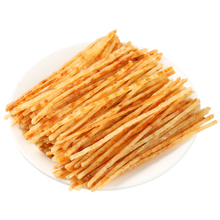 鲜烤香鱼丝烤鱼片明太鱼丝即食休闲网红零食海鲜小吃干货大连特产