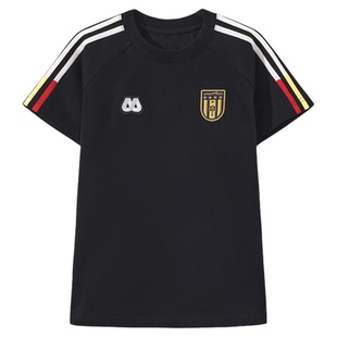 UMAMIISM有茂密声 2026新款夏条纹撞色世界杯球衣短袖上衣运动T恤