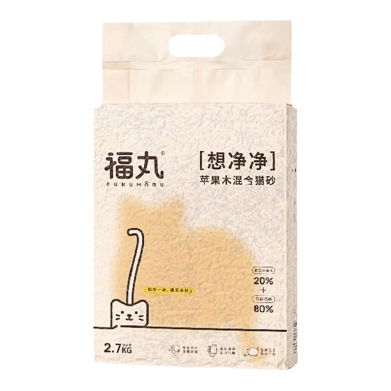 福丸玉米豆腐味混合猫砂2.5kg*4包