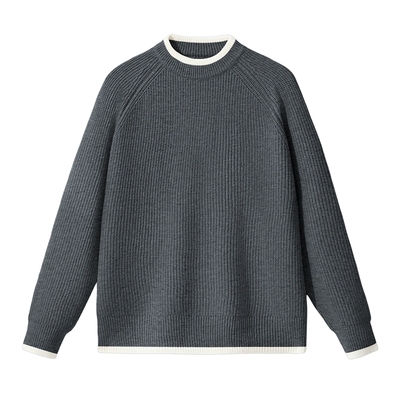 班尼路S&K亲肤保暖圆领毛衣男款