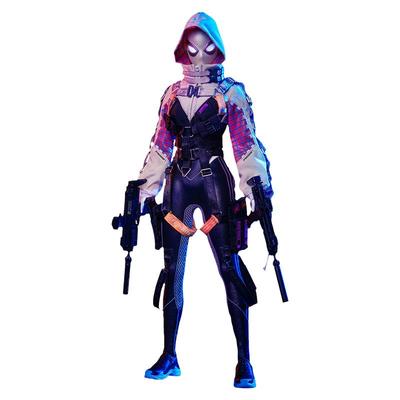 JEU1/6赛博蛛蛛女兵人手办