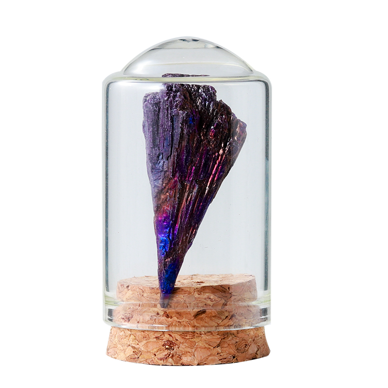 天然水晶原石矿石标本摆件晶体石头玉石宝玛瑙岩石儿童生日礼物