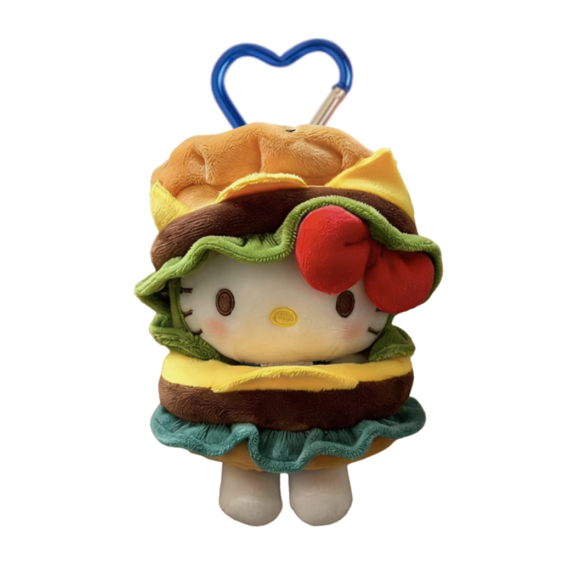 可爱正版HelloKitty毛绒玩偶挂件包包挂饰钥匙扣车载摆件小饰品女