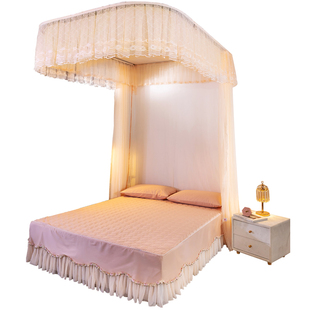 维美诗u型轨道吊顶导轨支架1米8大床蚊帐家用2025新款高级天花板