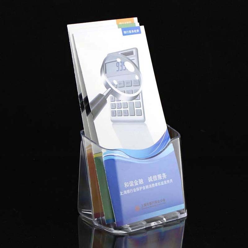 A6单层一格资料架架宣传单置收纳盒页盒墙壁挂式三物资料挂折页