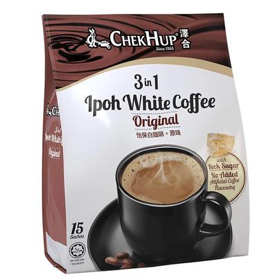 马来西亚进口三合一速溶白咖啡粉