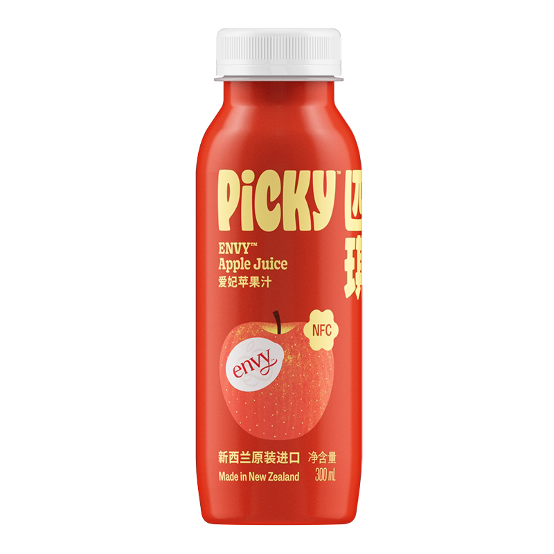 【所有女生的衣橱直播间】PICKY匹琪新西兰NFC爱妃苹果汁300ml