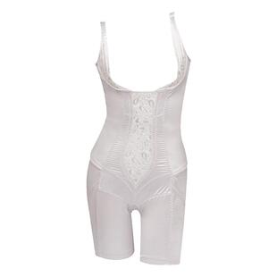 婷美塑身连体衣重压后脱式提臀重压收腹束腰专柜正品体雕套装内衣