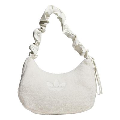 阿迪达斯三叶草女仿羊羔绒云朵包
