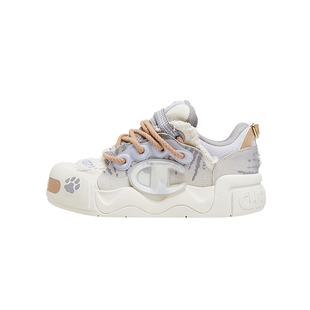 【被猫踩了一脚】Champion冠军膨膨爪爪鞋面包鞋厚底板鞋女鞋