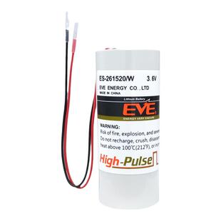 EVE亿纬ES-261520/W智能水表电池3.6V防水流量表ER26500 SPC1520