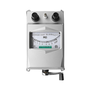 南京金川兆欧表 ZC11D-10铝壳2500V2500MΩ 绝缘电阻表 摇表铝壳