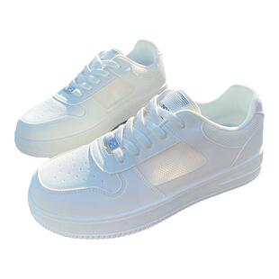 环球夏天小白鞋男款2025新款秋季休闲男鞋透气高级感百搭白色板鞋