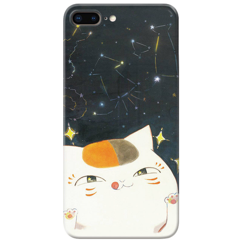 猫咪老师适用iPhone7/8plus苹果X手机壳6s可爱XR卡通xsmax夏目友人帐5se第一1二2三3代女款防摔软