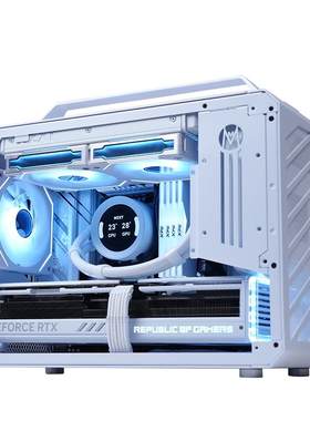 C+MAX纯白9950X3D水冷ITX主机