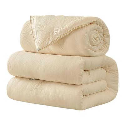 四季通用大豆被软到离谱的被子