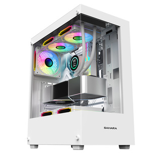 sahara撒哈拉ATX全海景房机箱太空舱3pro桌面台式电脑主机240水冷