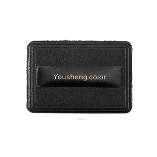 黑色皮面NARs大白饼替换定妆化妆粉扑超柔亲肤水晶绒不卡粉方形薄