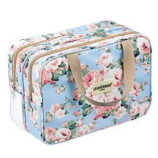 洗漱包干湿分离化妆品收纳女浴兜包防水手提韩国洗澡袋便携大容量