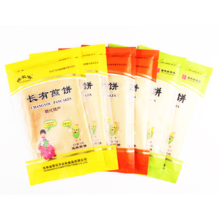 陈长有煎饼东北手工煎饼吉林敦化特产五粮黑玉米红枣花生独立包装