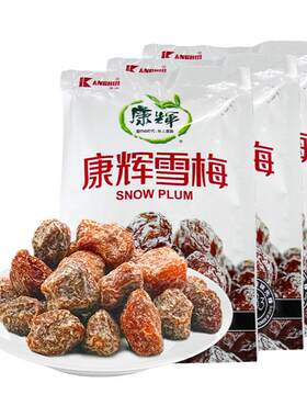 康辉新雪梅102g话梅陈皮杨梅加应子袋装怀旧零食孕妇蜜饯凉果