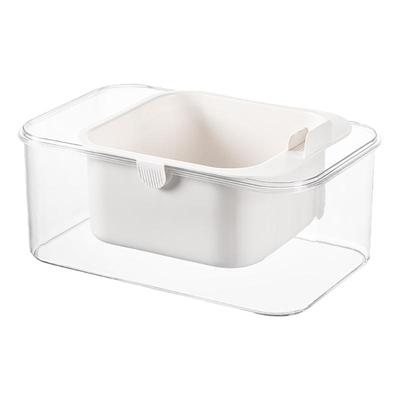 懒人嗑瓜子神器果盘双层水果沥水