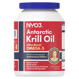 NYO3进口阿蒙森南极磷虾油59%磷脂鱼油升级omega3保健品60粒