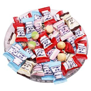 UHA悠哈特浓奶糖500g牛奶味觉糖结婚庆喜糖果散装批发休闲小零食