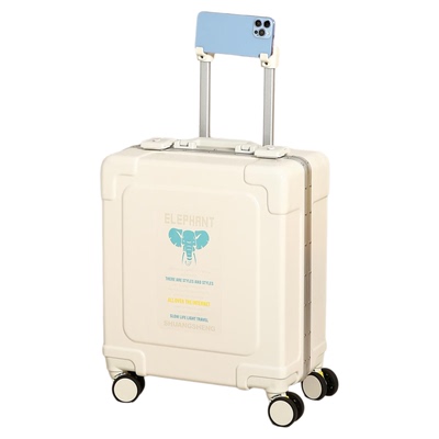 袋鼠小型登机行李箱女20寸新款可上飞机16小号旅行小拉杆18皮箱子