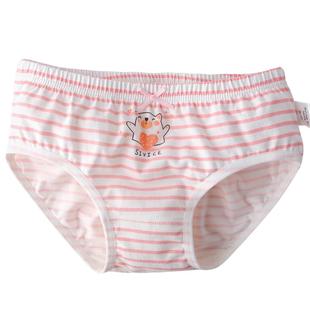 女童内裤纯棉三角学生短裤女孩不夹pp全棉小童大童女宝宝三角内裤