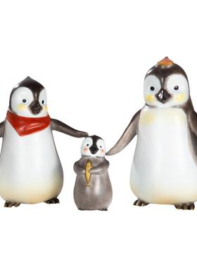 【顺丰包邮】节日礼物企鹅铜摆件