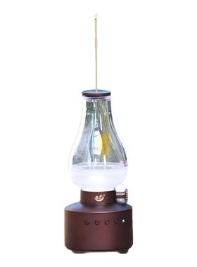 香薰音乐机线香香座室内摆放蓝牙音箱倒流香内置46首曲目可充电