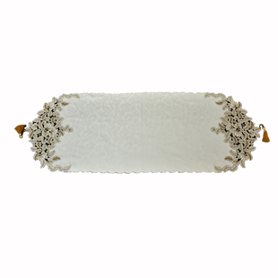 刺绣布艺冰箱罩单双开门冰箱盖巾盖布洗衣机防尘盖巾中式欧式美式