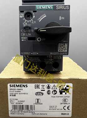 溢价-3RV2011-0AA10 塑料外壳式断路器#SIEM