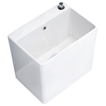 阳台拖把池家用拖布池卫生间陶瓷水槽微瑕疵品 限量抢购 介意慎拍