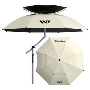 沃鼎六代钓鱼伞户外专用遮阳2026新款拐杖雨伞防晒防雨万向大钓伞