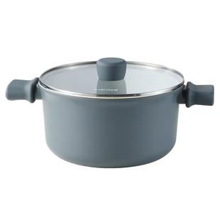 卡罗特汤锅不粘锅家用炖锅蒸煮一体煎炒锅煮面锅电磁炉燃气灶专用