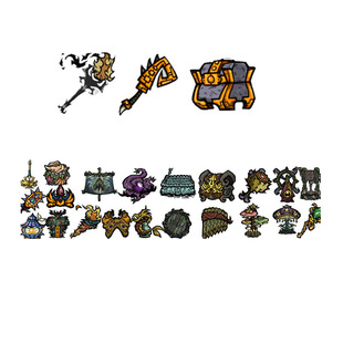 饥荒联机版皮肤代领直播打包烹饪锅火把解密手杖箱子steamWeGame