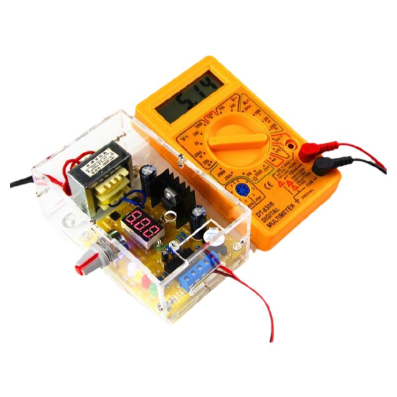 lm317可调直流电源套件DIY制作