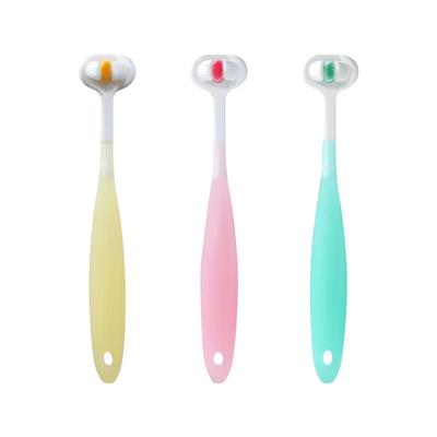 儿童三面软毛牙刷2-12岁宝宝专用