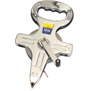 大卷尺50米30m钢尺100米钢卷尺长米尺软尺建筑工程测量手提尺