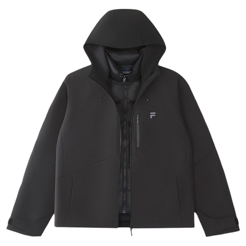 FILAFUSION羽绒服男三合一外套