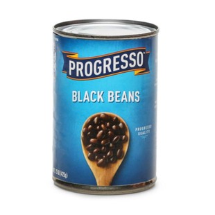 现货Progresso Black Beans美国进口浦氏黑豆罐头425g